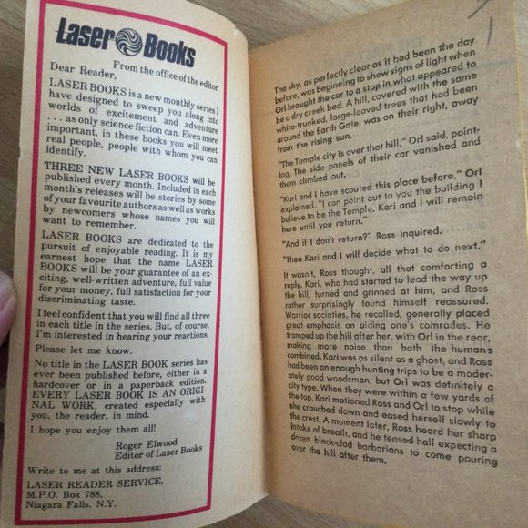 Gates of the Universe 1975 R Coulson G Deweese Laser Books #4 Kelly Freas Art - Picture 6 of 7